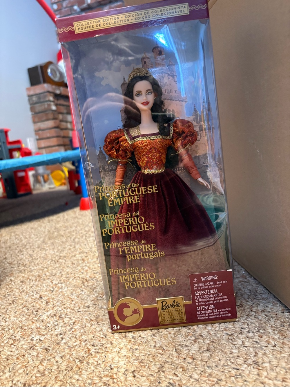 Barbie Princess of the Portuguese Empire Doll - Burgundy & Gold